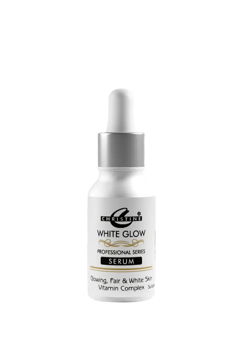 White glow serum via 15ml