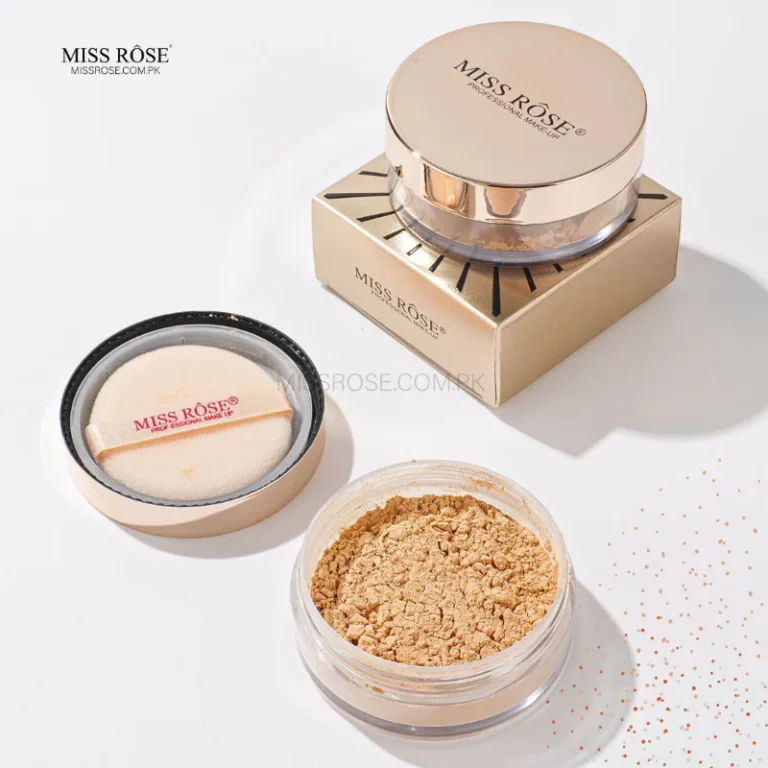 Miss Rose Luxury Rose Gold Matte Setting Powder